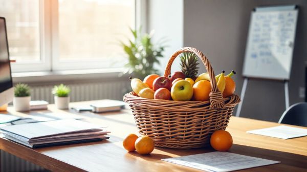 Découvrez les bénéfices d'un panier de fruits pour le bureau