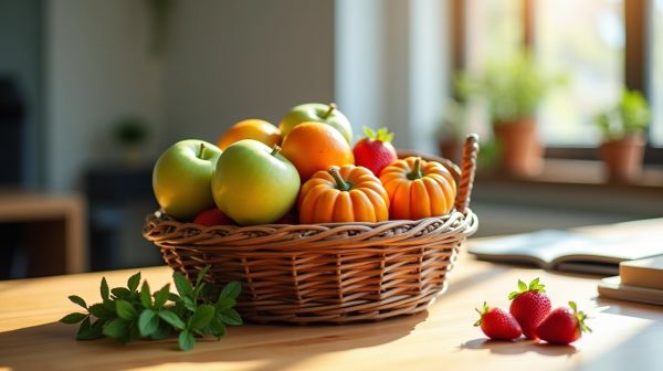 Transformez votre pause au bureau avec un panier de fruits frais