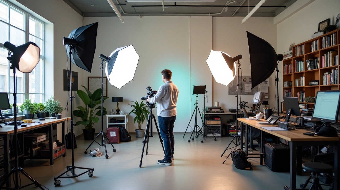Comment choisir et équiper un studio photo performant ?